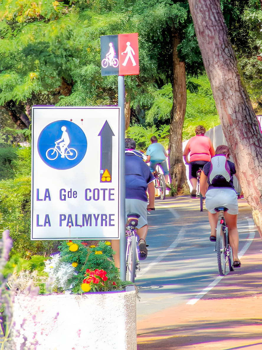 camping pistes cyclables charente maritime
